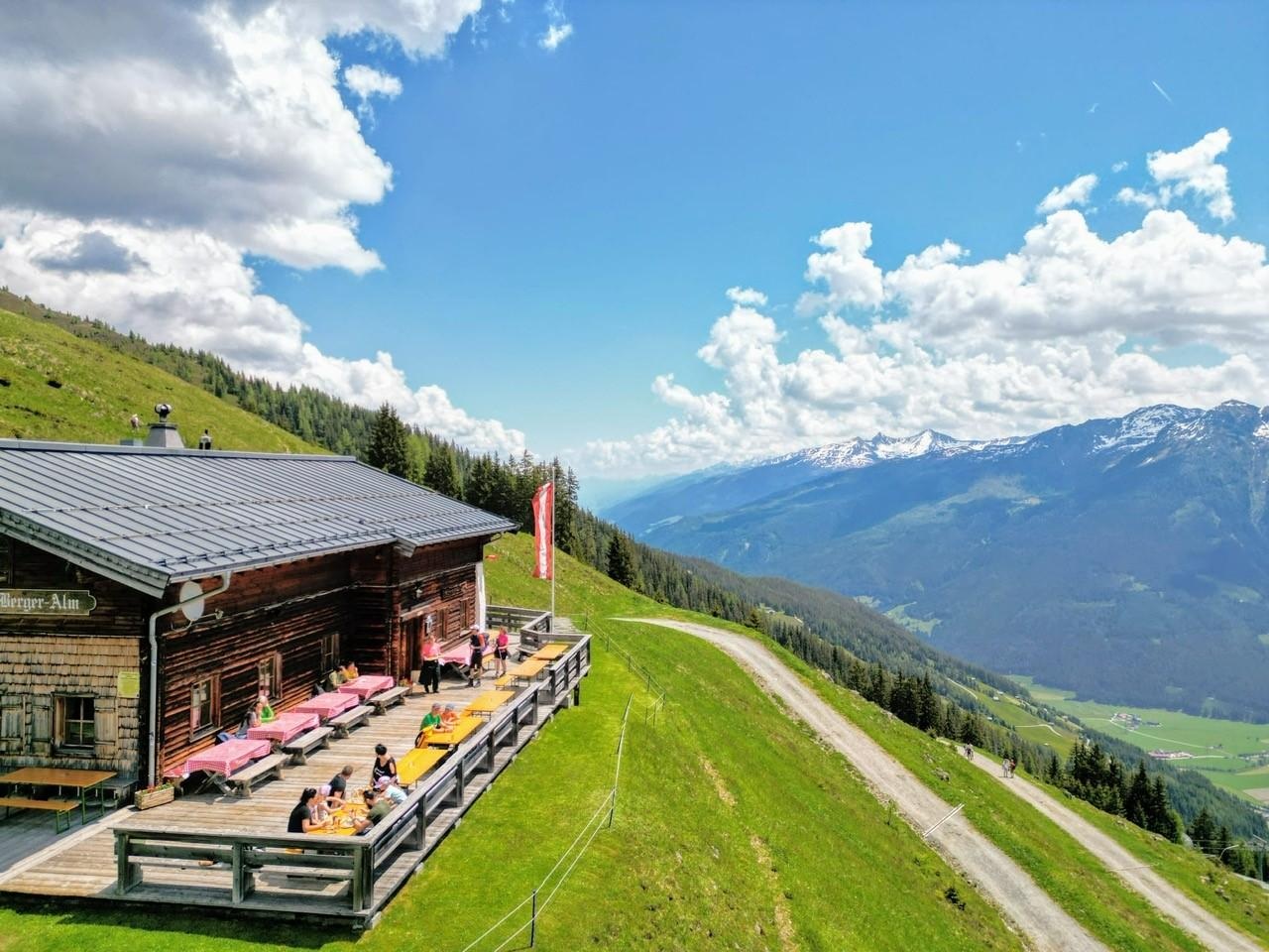 Bergeralm 1.742 m am Wildkogel