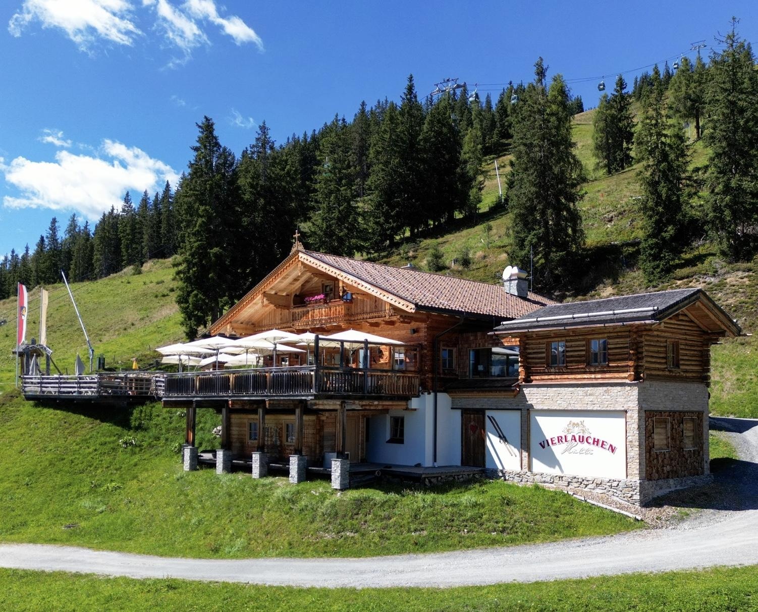 Vierlauchenhütte 1.624 m am Wildkogel