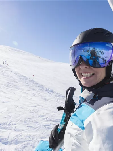 Skilessen op de Wildkogel.