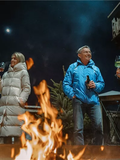 MountainBuilder Fire Pit Winter