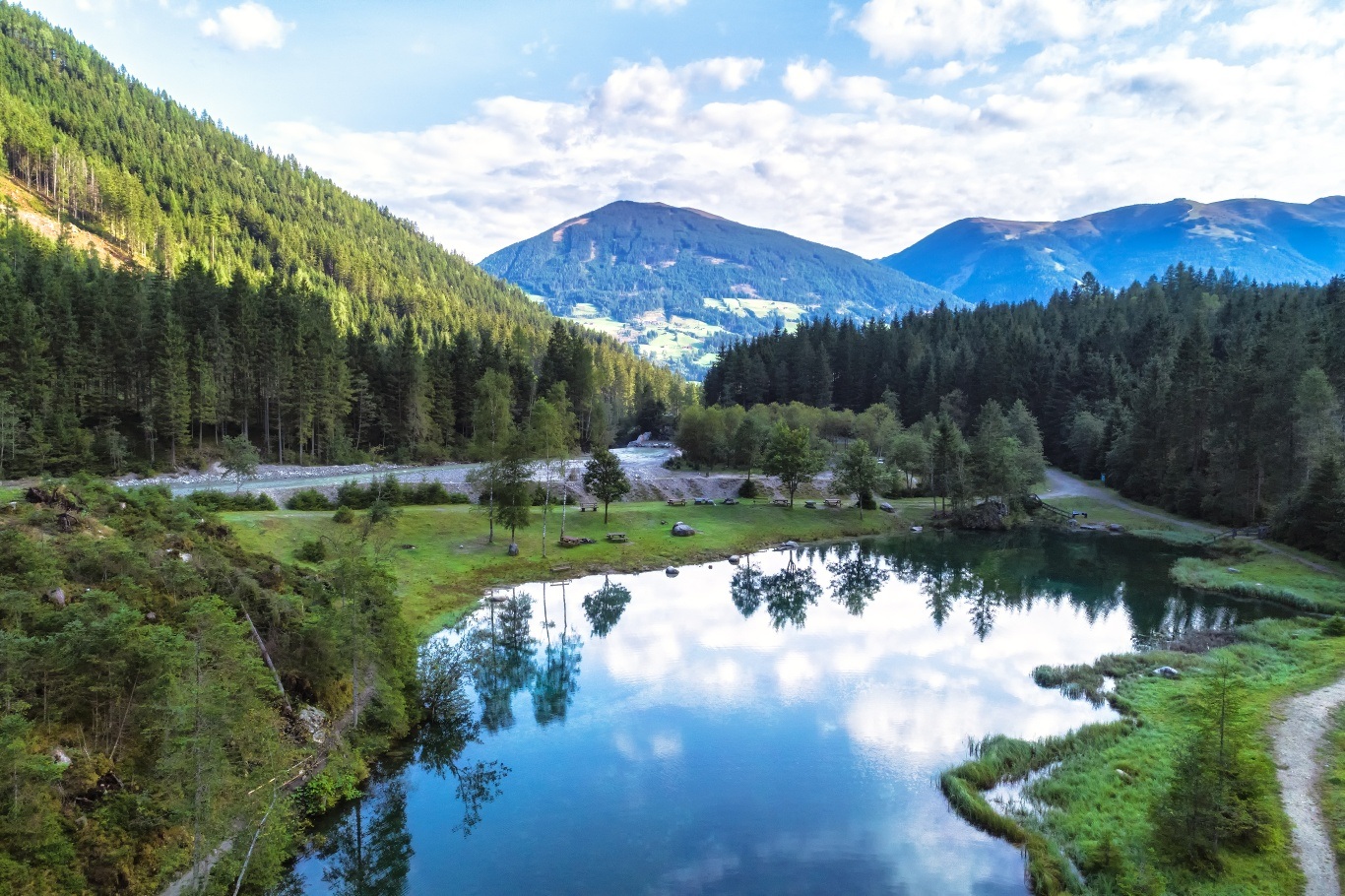 Neukirchen: Blausee
