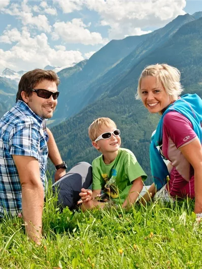 Aussicht auf die Hohe Tauern