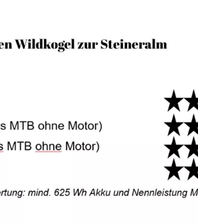 Bramberg: 4H, 3D, 4A, 4B Bramberg - Wildkogel -Steineralm