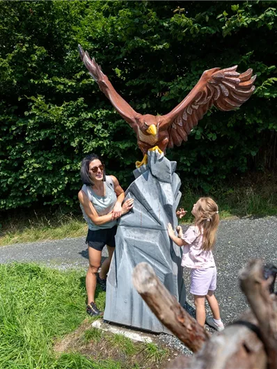 Neukirchen: Adler Toni Erlebnisweg