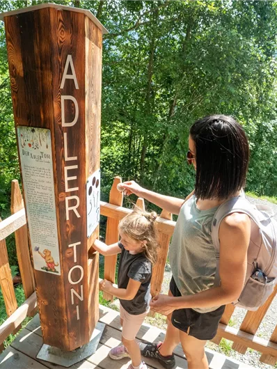 Neukirchen: Adler Toni Erlebnisweg