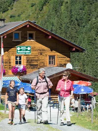 Neukirchen: Bergstation Wildkogelbahn - Steineralm