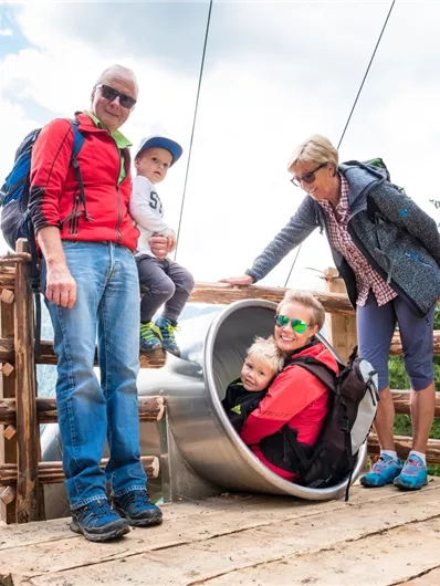 Rutschvergnügen für die ganze Familie