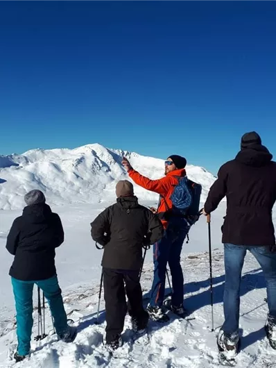 Wandern bei Sonnenschein