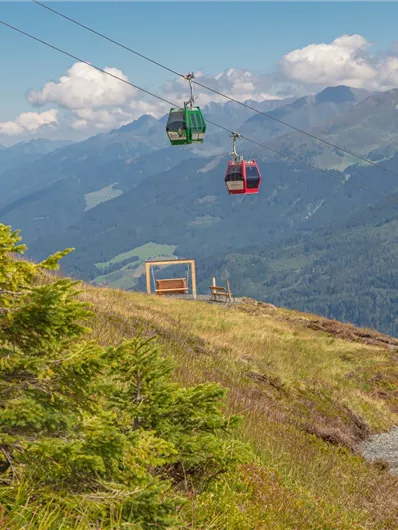 Wanderung Wildkogel Bergstation zur Mittelstation