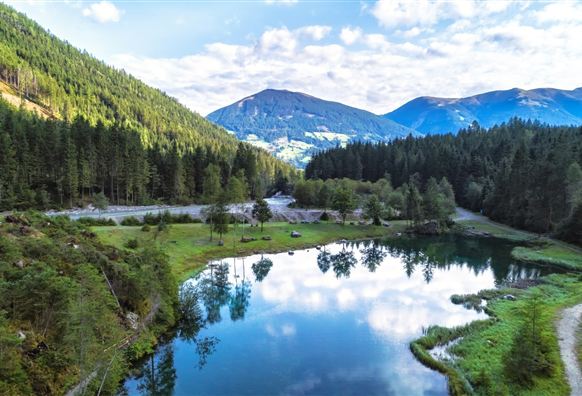 Blausee in Neukirchen Obersulzbachtal