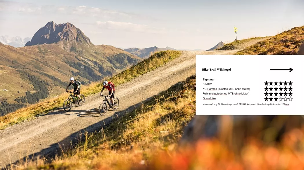 Neukirchen: 3G, 3D, 4K, 4B, 4A, Bike-Trail Wildkogel